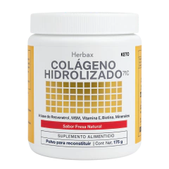 COLAGENO HIDROLIZADO KETO - Fresa | Empleado como Soporte para Fortalecer al Cabello, Piel y Uñas.- 175g - comprar en línea