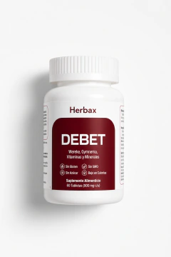 DEBET- Soporte Auxiliar en los problemas ocasionados por la Diabetes; a base de Gymnema.