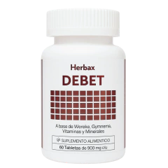 DEBET- Soporte Auxiliar en los problemas ocasionados por la Diabetes; a base de Gymnema. - comprar en línea