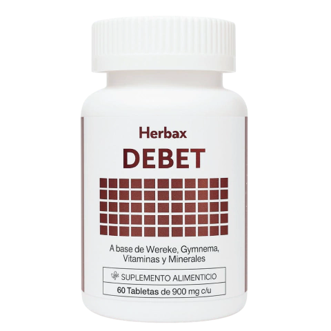 DEBET- Soporte Auxiliar en los problemas ocasionados por la Diabetes; a base de Gymnema. - comprar en línea
