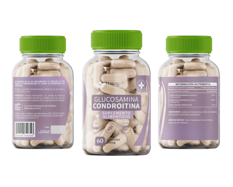 Glucosamina + Condroitina de Yerbazan – Alivio Natural para Tus Articulaciones