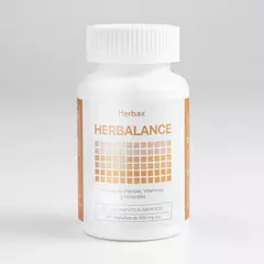 HERBALANCE- Suplemento Multivitaminico de Amplio espectro. Adicionado con Minerales, Plantas y Antioxidantes. 60 Tabletas