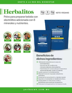 HERBALITOS NATURAL- Ayuda a prevenir la deshidratacion. - comprar en línea