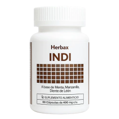 INDI- Soporte auxiliar en la Indigestión, falta de apetito, cólicos estomacales y digestión. - comprar en línea