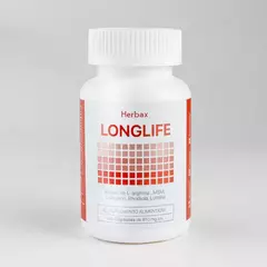 LONGLIFE- Soporta la salud Arterial y es Auxiliar en la Disminución del Deterioro del Tejido con L-Arginina, Glucosamina y Rhodiola. 60 Capsulas - comprar en línea