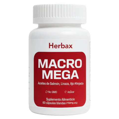 MACROMEGA- Omega 3, 6 y 9: Tu aliado en la salud cardiovascular - comprar en línea