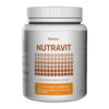 NUTRAVIT Vainilla- Proteínas de Suero de Leche, L-Glutatión, Aminoácidos, Vitaminas, Minerales y Antioxidantes con Alto contenido de Fibra Prebiótica.