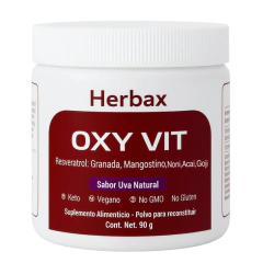 OXYVIT RESVERATROL DE UVA 500 ML- Antioxidantes, Prevención de Enfermedades Degenerativas, Energía y Vitalidad. - comprar en línea