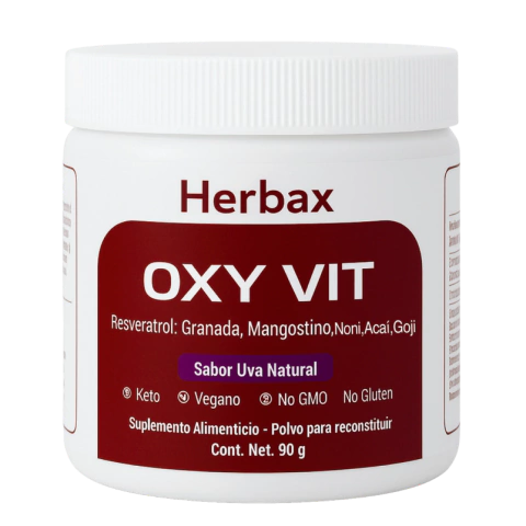 OXYVIT RESVERATROL DE UVA 500 ML- Antioxidantes, Prevención de Enfermedades Degenerativas, Energía y Vitalidad. - comprar en línea