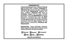 OXYVIT RESVERATROL DE UVA 500 ML- Antioxidantes, Prevención de Enfermedades Degenerativas, Energía y Vitalidad. - Yerbazan México:  Tienda de Productos Naturales