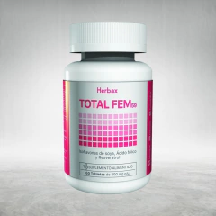 TOTAL FEM- Alivio de Síntomas MenopáusicoS diseñado especialmente para apoyar la salud femenina en todas sus etapas.