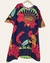 Vestido evase estampa tucano - comprar online