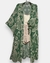 kimono longo manga 3/4 verde bambu e off estampa filtro dos sonhos na internet