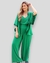 Calça Pantalona pala e elástico verde bandeira - ninajo jolie rj