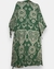 Imagem do kimono longo manga 3/4 verde bambu e off estampa filtro dos sonhos