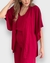 kimono vermelho cereja - comprar online