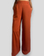 Calça Pantalona pala e elástico telha - comprar online