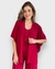 kimono vermelho cereja