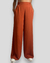 Calça Pantalona pala e elástico telha na internet