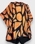 kimono estampado pintura geométrica tons terrosos e preto - ninajo jolie rj
