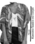 kimono estampado geométrico off white e verde na internet