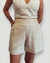 Short linho pala e elástico cru - comprar online