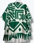 kimono estampado geométrico verde esmeralda e off - ninajo jolie rj