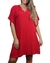 Vestido Flare vermelho - ninajo jolie rj
