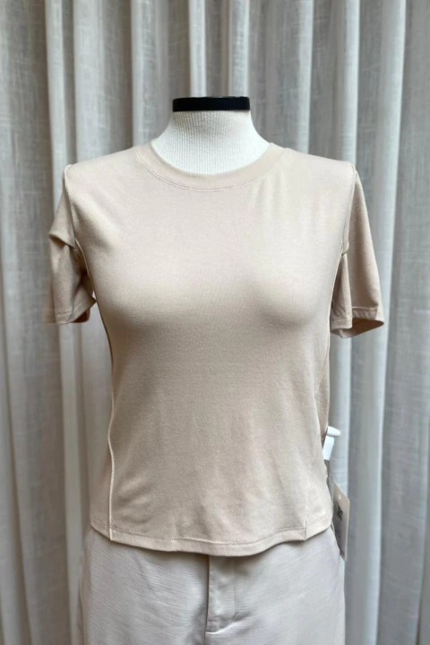 Blusa Baby Look Malha - comprar online