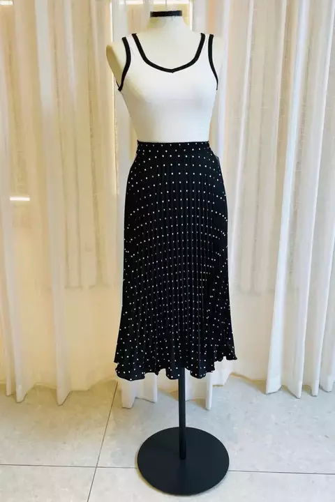 Saia Plissado Poá - comprar online