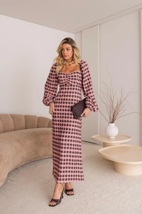 Vestido Ariane Poá - comprar online