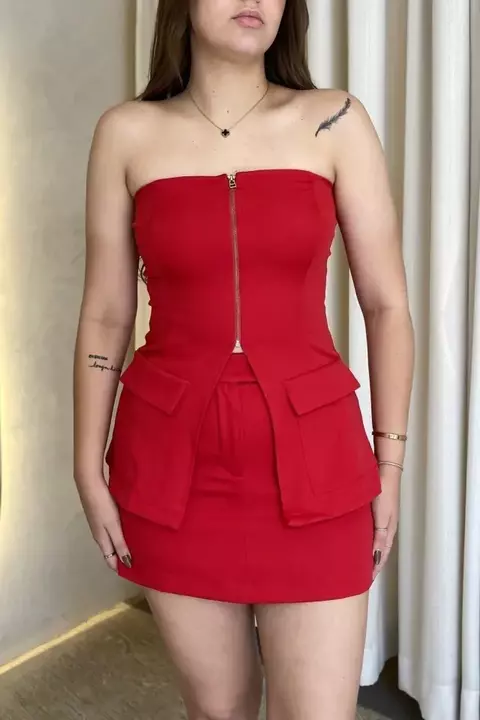 Conjunto Ziper Saia - comprar online