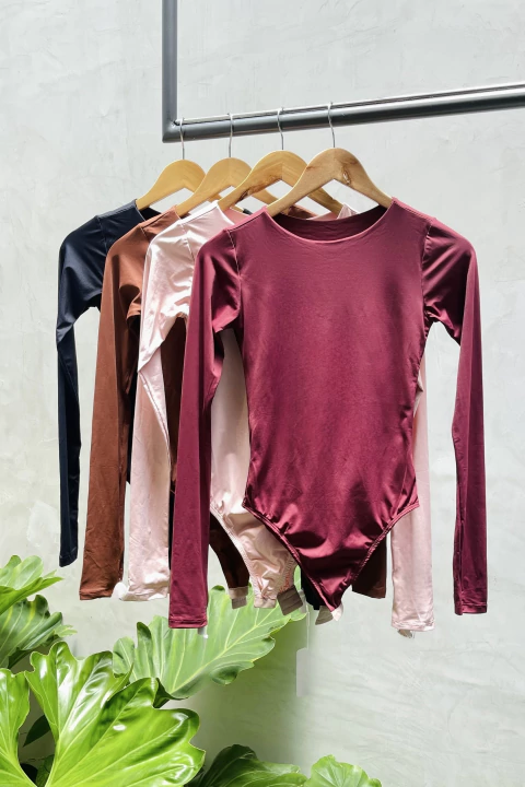 Body Manga Longa Lola - comprar online