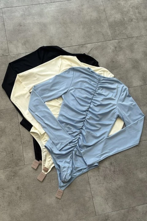 Body Luana Drapeado Poliamida - comprar online