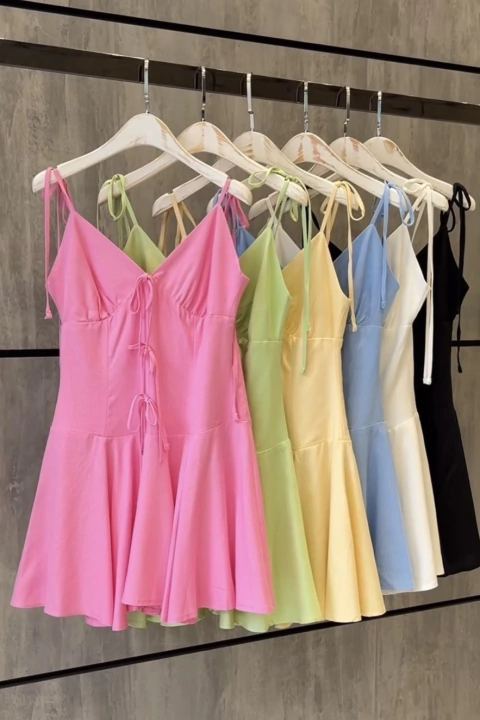 Vestido Curto 3 Laços