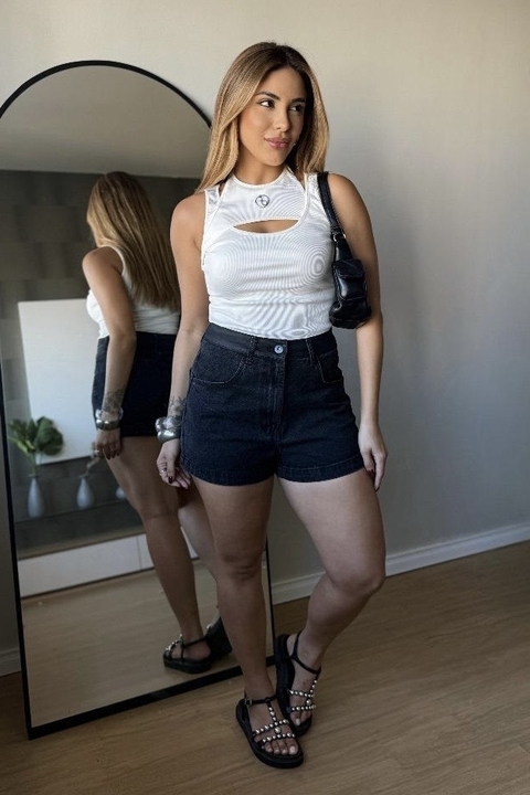 Short Hotpants C/ Detalhes - comprar online