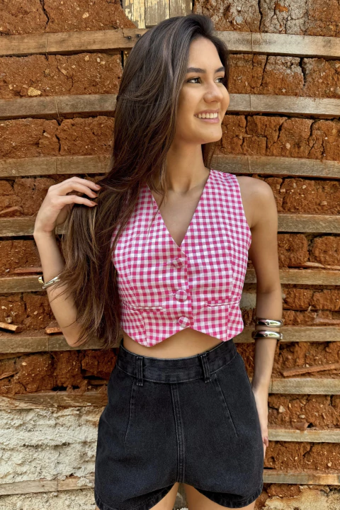 Colete Xadrez - comprar online