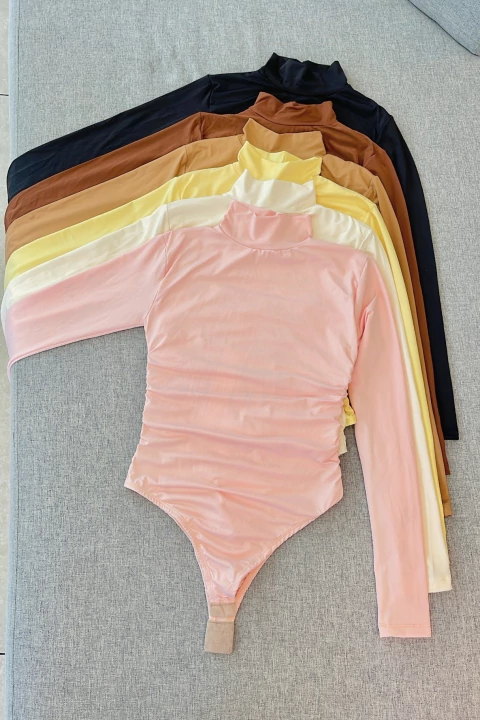 Body M/L Drapeado Poliamida - comprar online