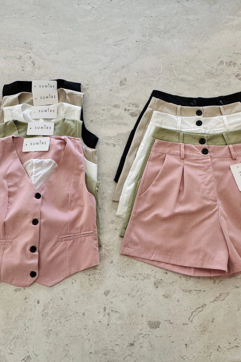 Conjunto Colete Short (R003) - comprar online