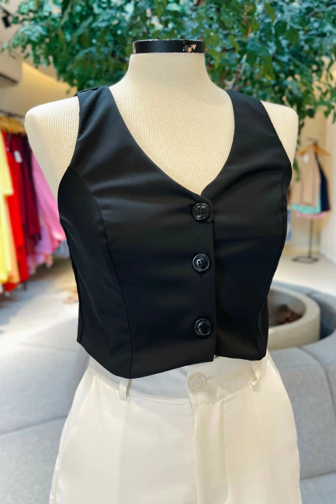 Colete Crepe - comprar online