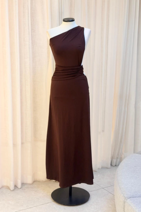 Vestido Fivela Costa Nua - comprar online