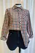 Blusa M/Longa Xadrez - SUMIRE
