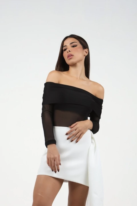 Body Bianca Tule - comprar online