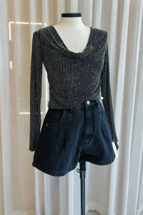 Blusa Tule Strass - comprar online