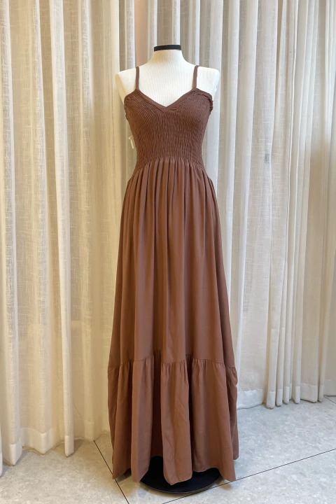 Vestido Decote V Lastex - comprar online