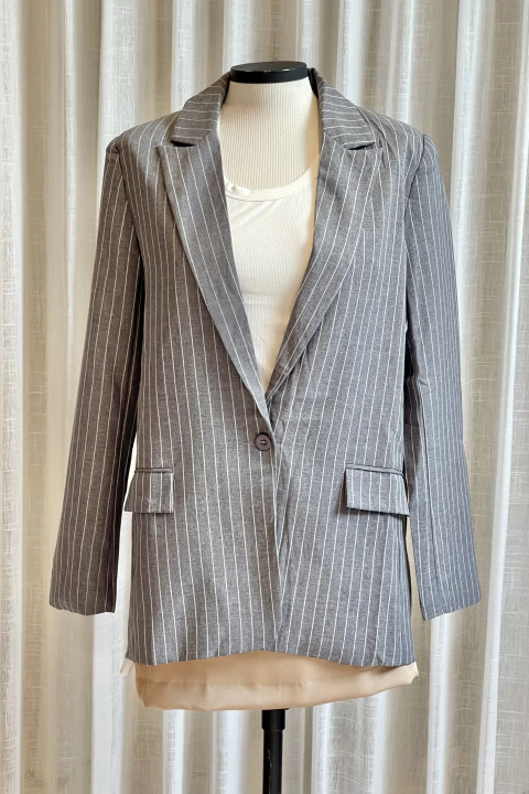 Blazer Social Risca De Giz - comprar online