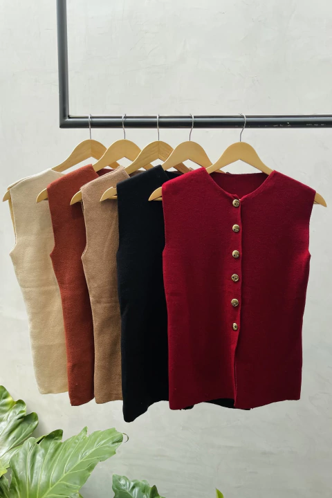 Colete Tricot Croácia - comprar online