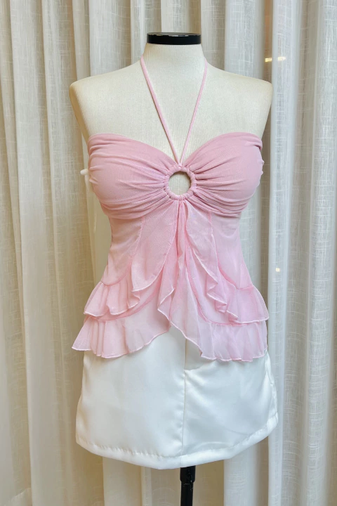 Blusa TQC Laço Tule - comprar online