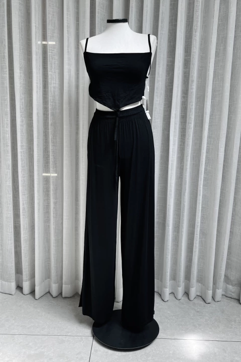 Cropped Decote Reto Viscolycra - comprar online