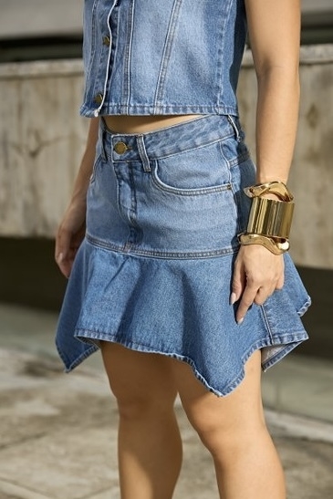 Saia Jeans Blair - comprar online